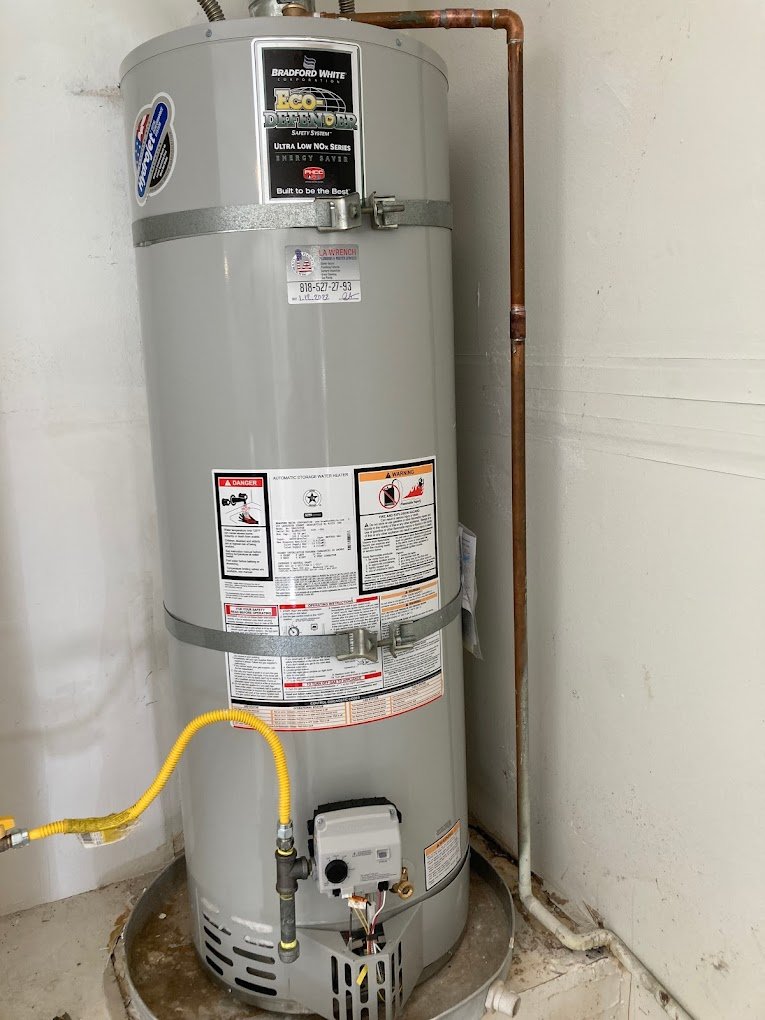 water heater installation LA Wrench Plumbing San Fernando Valley