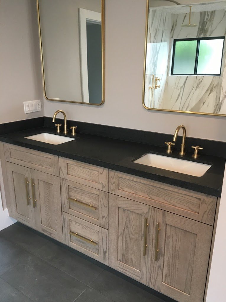 bathroom double vanity sink