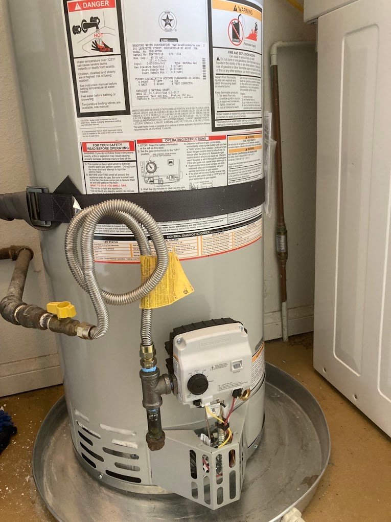 traditional tank water heater