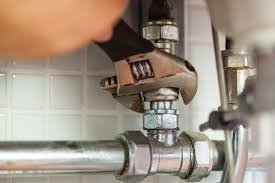 installation t-valve on metal drain pipes